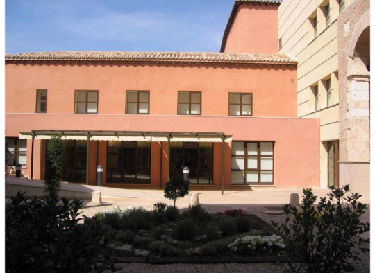 Back of the historical building