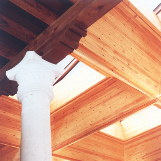 Detail of support