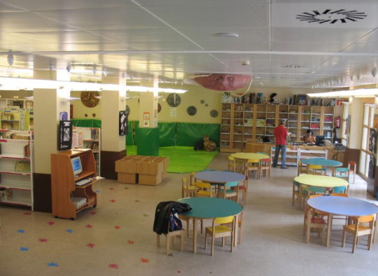 Children's section of the State Public Library in Guadalajara, Spain