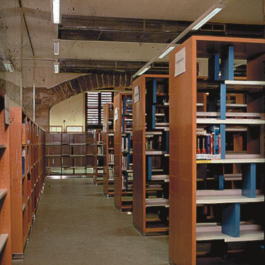 Circulating section of the State Public Library in Palma de Mallorca, Spain