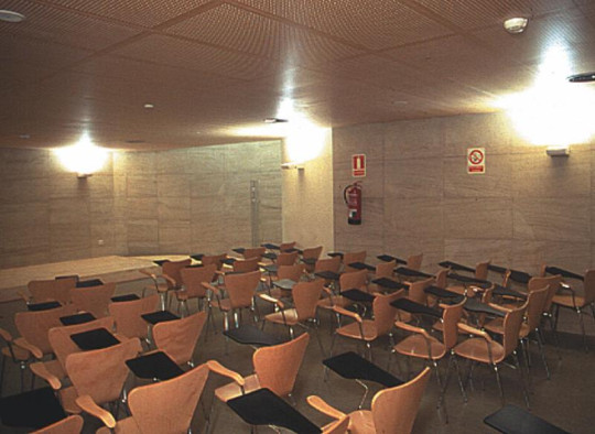 Hall of the State Public Library in Palma de Mallorca, Spain