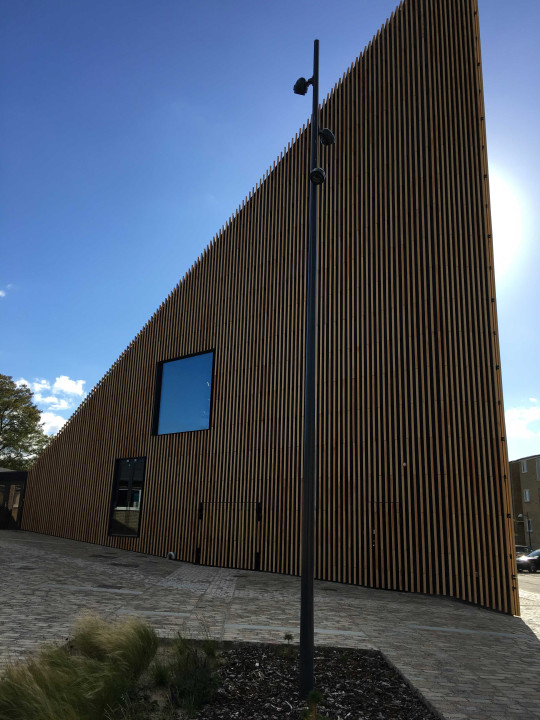Tingbjerg, the back of the building