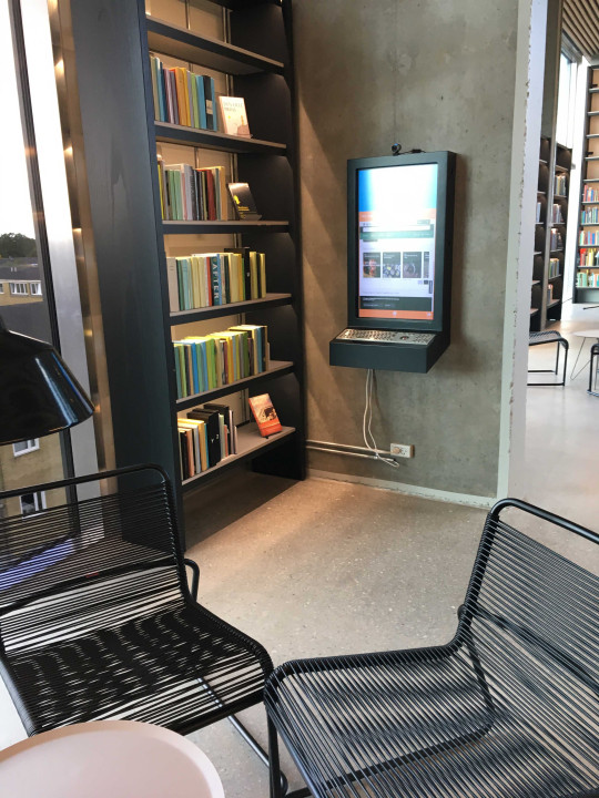 Tingbjerg, a look at the self service screen