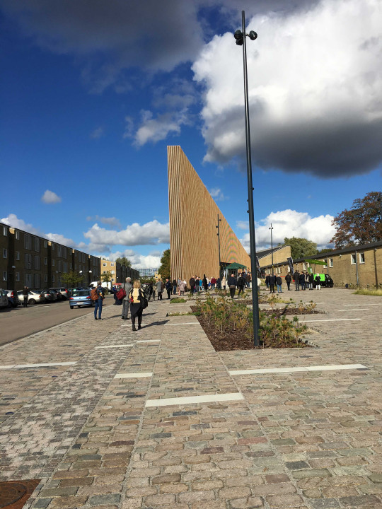 Tingbjerg, a view from the small park area