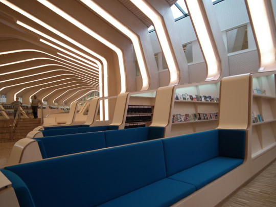 Sitting areas for magazines