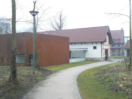 back of building