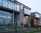 Front of building