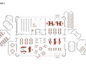 Level 1, Scial spaces, studying tables