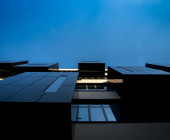 Lateral facades elevation - exterior view