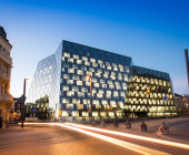Exterior view by night