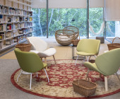 interior public library in barcelona