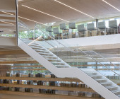 interior public library in barcelona
