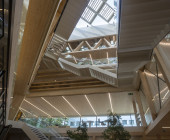 interior public library in barcelona