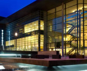 front of building
