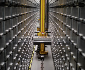 Automated book transportation system at deposit