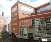 Back of the building