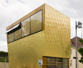 Side of the Library in Luckenwalde Railway Station
