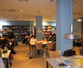 Municipal Public Library Dámaso Alonso in Madrid, Spain