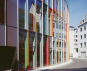 Sideview of the New Augsburg Municipal Library