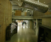 Side entrance, from the cinema