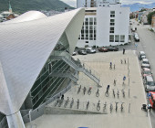 Backside, bicycle parking