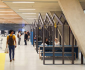 Learning commons, to print area