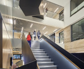 Library stairs