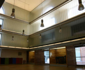 Hall of the Regional Library Joaquín Leguina of Madrid, Spain
