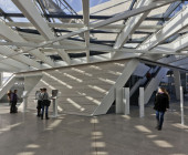 Hall inside the library
