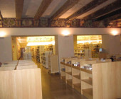 Loan section of the State Public Library in Gualadajara, Spain