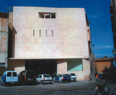 Front view of the State Public Library in Palma de Mallorca, Spain