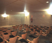 Hall of the State Public Library in Palma de Mallorca, Spain
