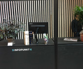 Tingbjerg, the info point desk