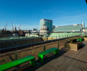 Student center terrace