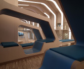 Sitting niches, children's department