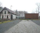 front of building